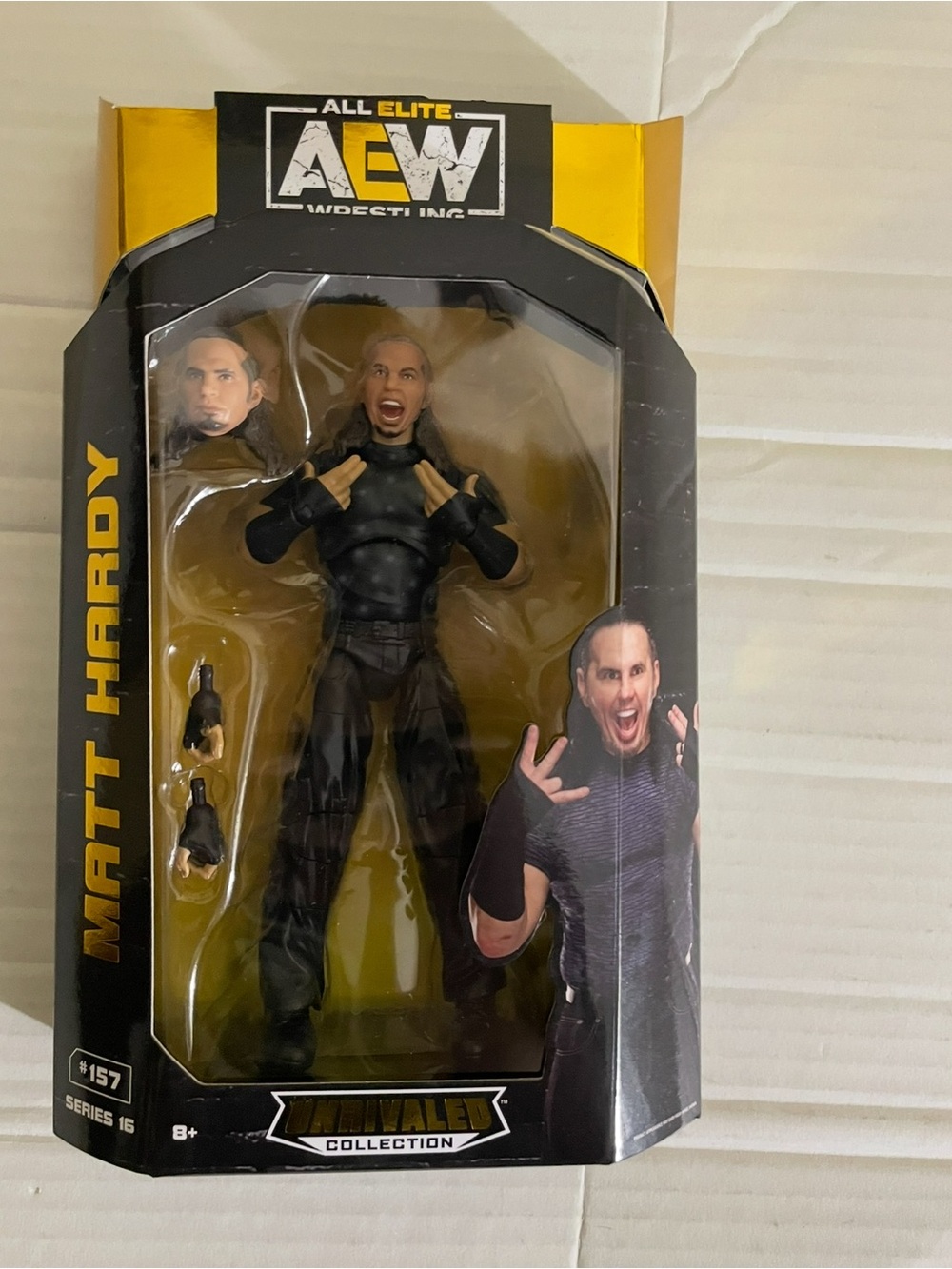 AEW Unrivaled Collection Series 16 Matt Hardy #157 Action Figure Jazwares OEM